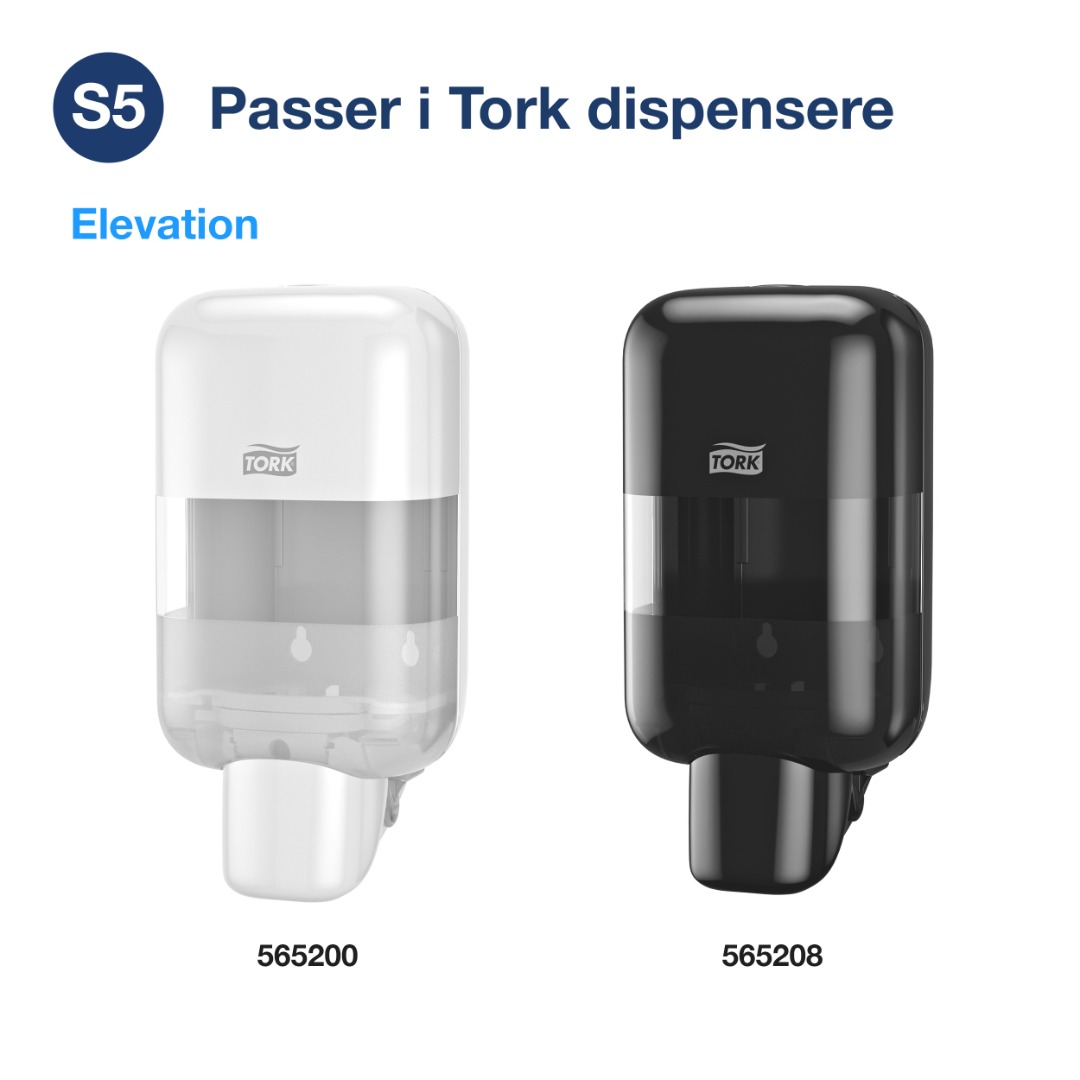 Tork, S5, Flydende Sæbe Sensitiv, 525 ml.