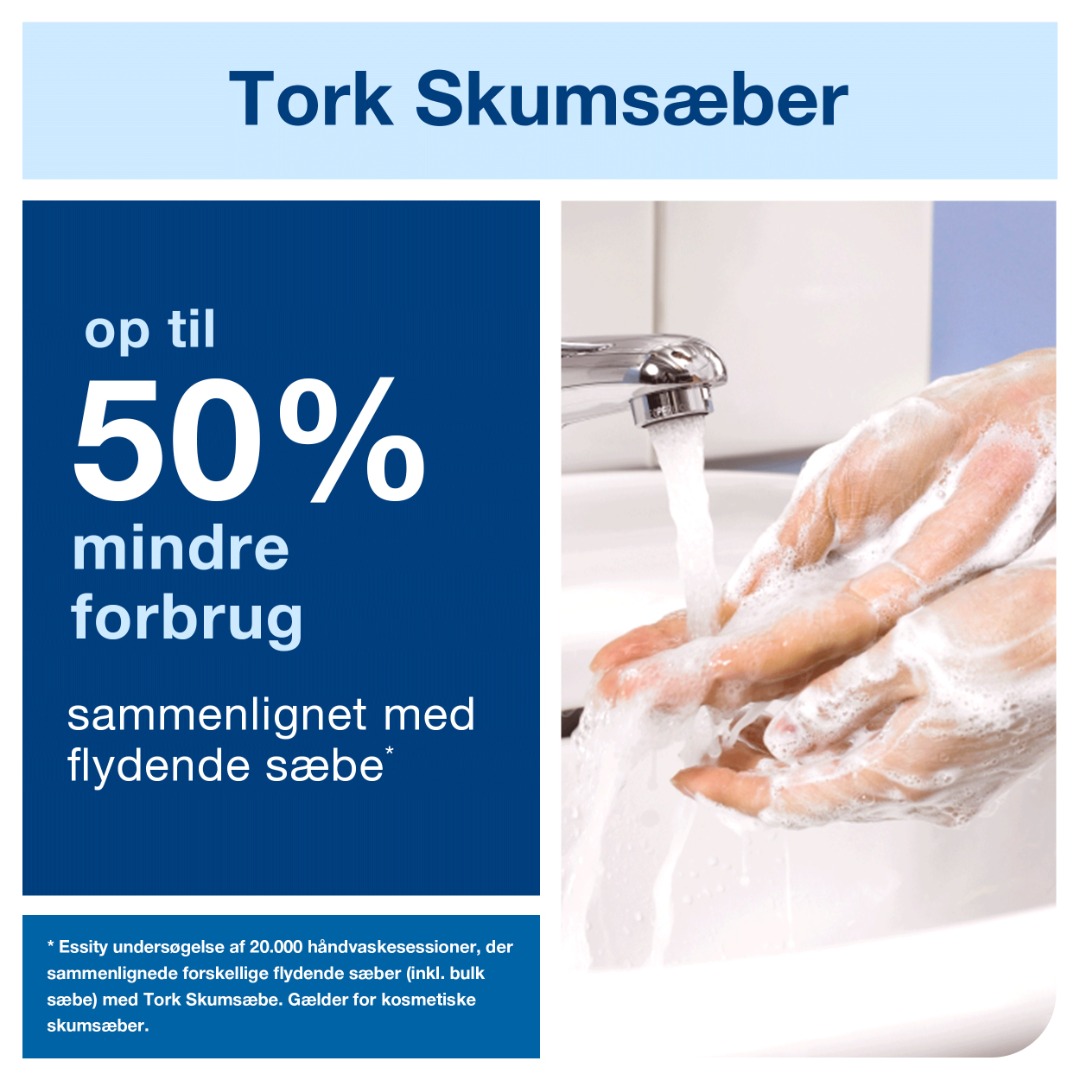 Tork Premium, S4, Håndsæbe, skum, Sensitive, 1000 ml.