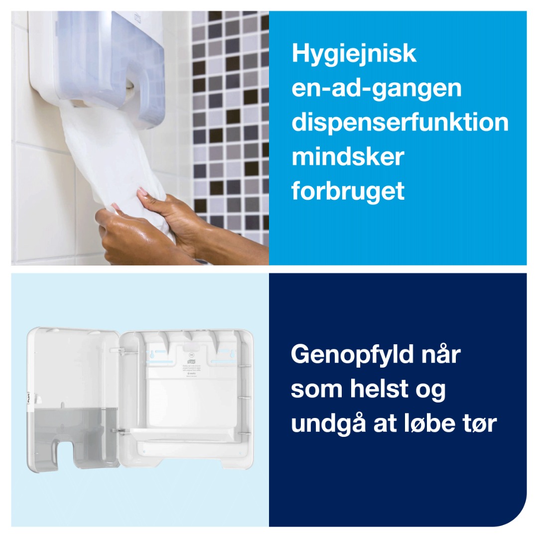 Tork H2, Håndklædeark Dispenser, Xpress, Mini