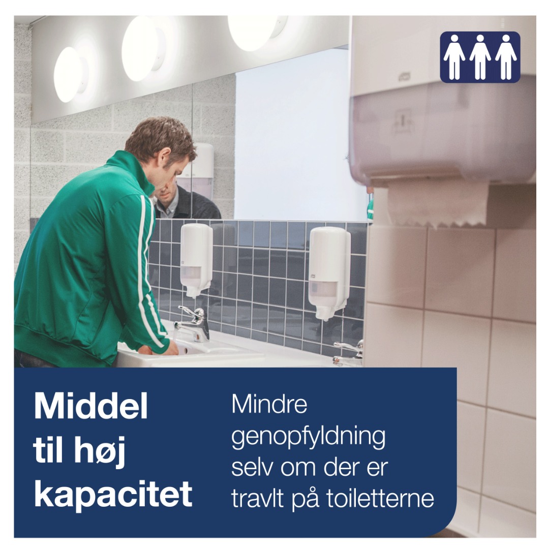 Tork H1, Håndklæderulle Dispenser, Matic, Hvid