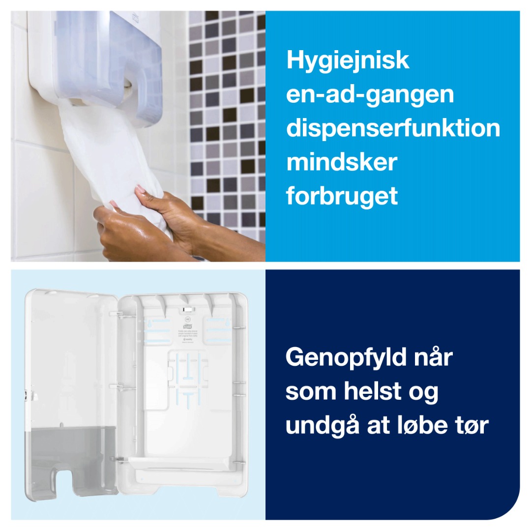 Tork H2, Håndklædeark Dispenser, Xpress