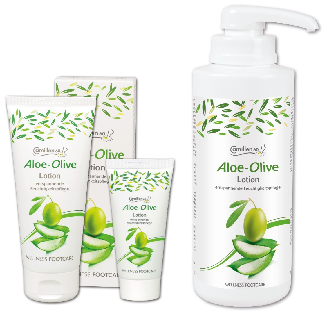 Camillen Wellness, Lotion, Aloevera & Oliven