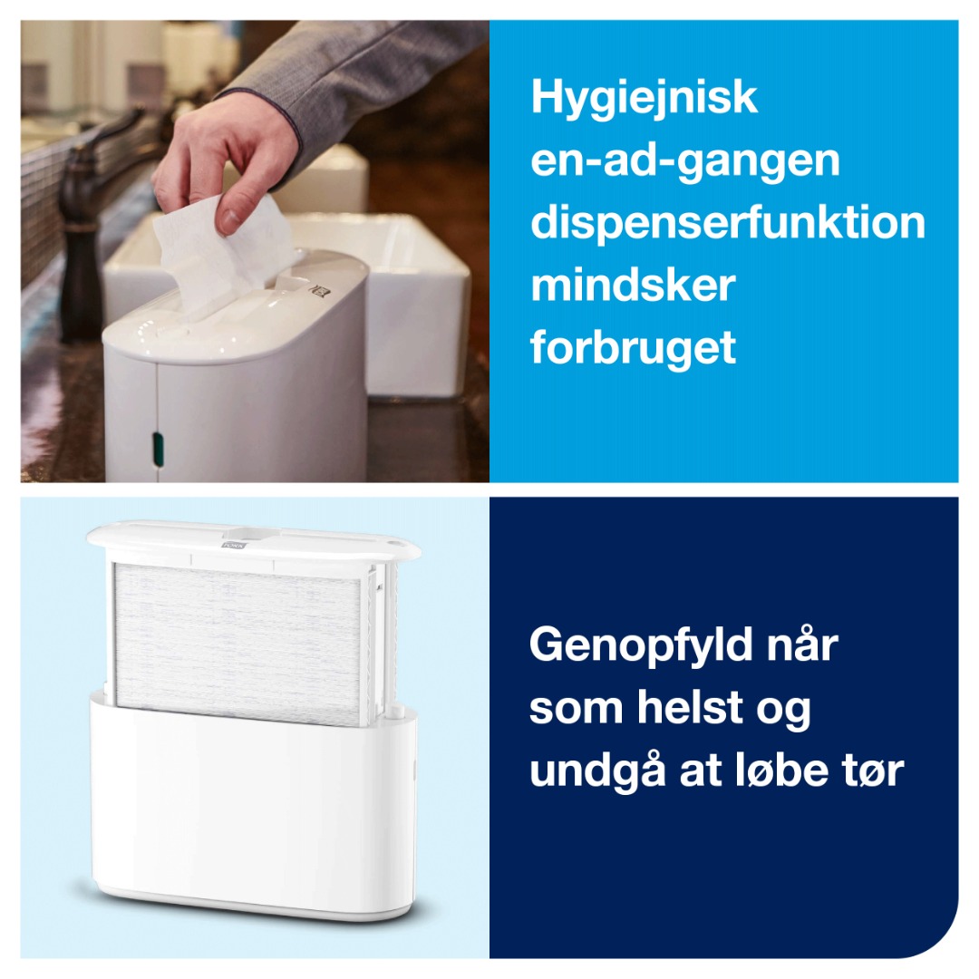 Tork H2, Håndklædeark Dispenser, Xpress, Bordmodel