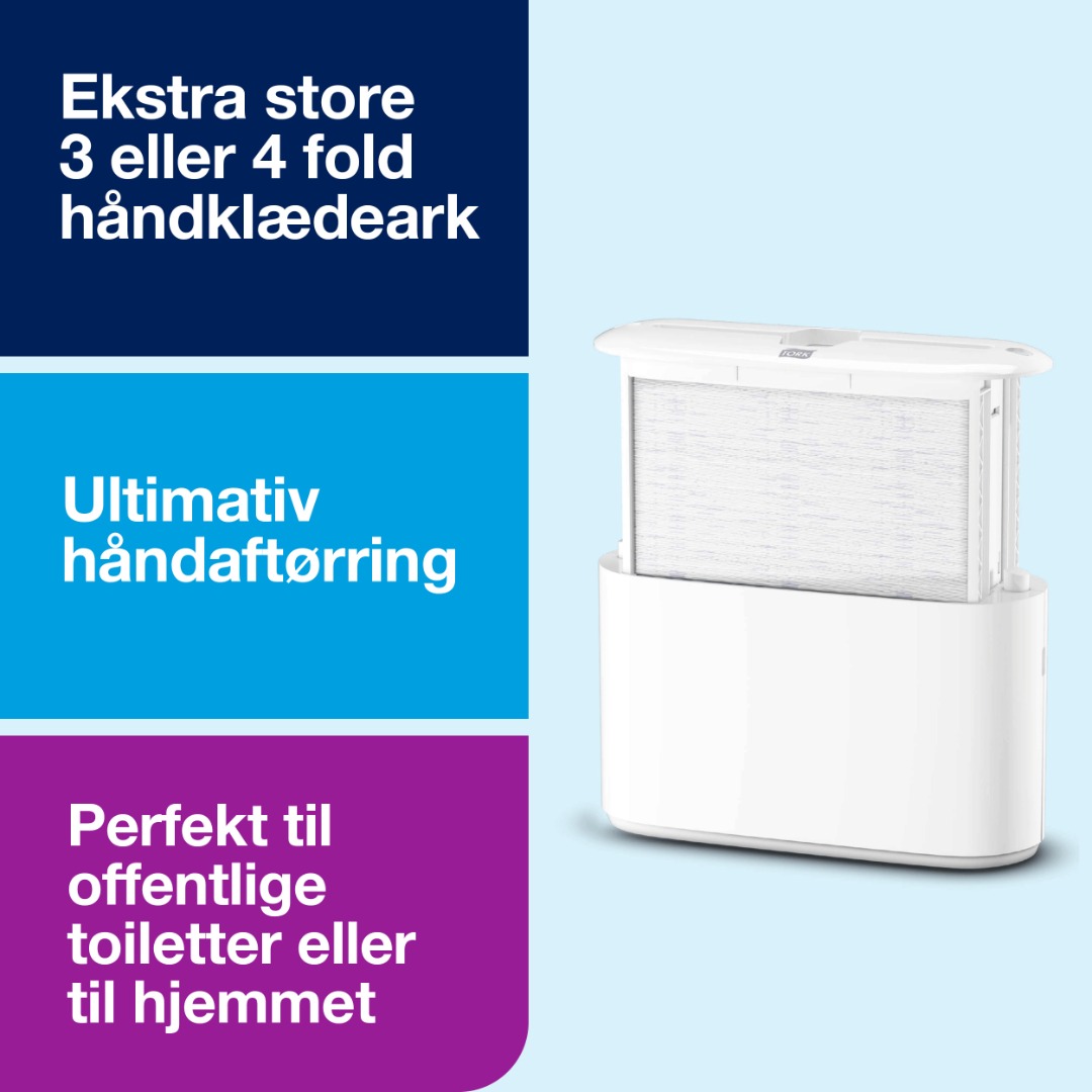 Tork H2, Håndklædeark Dispenser, Xpress, Bordmodel