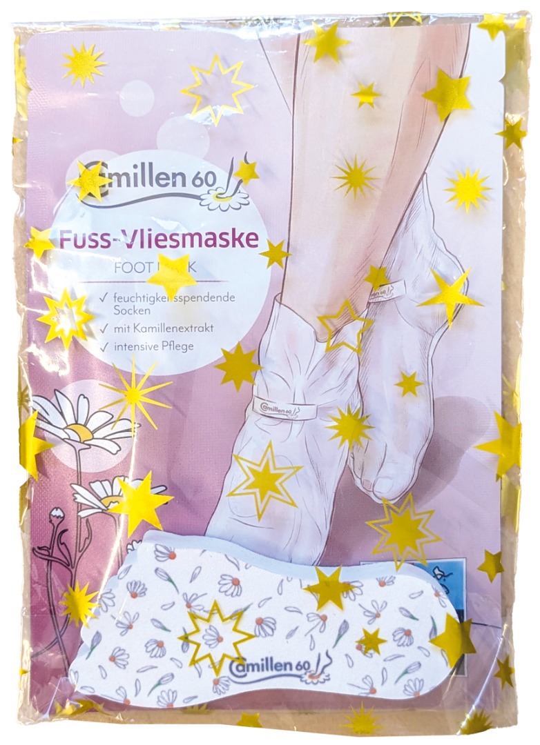 Camillen, Julegave, Fodmaske & Fodfil, Fugtgivende, 1 par